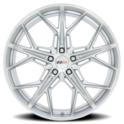 Cray Hammerhead 20x11.5 +52 5x120mm 67.06mm Gloss Silver Mirror Cut Face