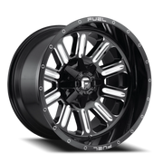 Fuel Hardline 18x9 +20 8x165.1mm 125.2mm Gloss Black Milled