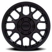 KMC Hatchet 17x8.5 +25 5x127mm 71.5mm Matte Black