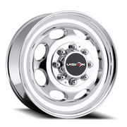 Vision 181NR 19.5x6.75 +102 8x165.1mm 121.4mm Chrome