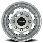 Vision 181 17x6.5 +121 8x165.1mm 125.2mm Machined