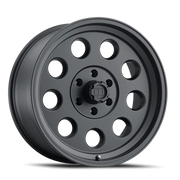 Level 8 Hauler 16x6 +0 6x139.7mm 108.1mm Matte Black