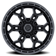 Fuel Heathen 20x9 +1 6x135mm 87.1mm Gloss Black Gloss Gunmetal Lip