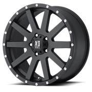 XD Series Heist 20x10 -24 5x127mm 78.3mm Satin Black