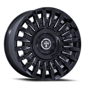 DUB Honcho 24x9 +15 5x115mm 74.1mm Gloss Black Milled