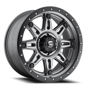 Fuel Hostage III 20x9 +1 6x139.7mm 108mm Matte Anthracite Black Ring