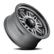 Fuel Hostage III 18x9 +20 6x139.7mm 108mm Matte Anthracite Black Ring