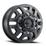 Ultra Hunter Van Dually 16x6 +110 6x180mm 138.8mm Satin Black Satin Clear Coat