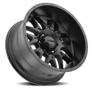 Ultra Hunter 203 18x9 -12 6x139.7mm 106.1mm Satin Black Satin Clear Coat