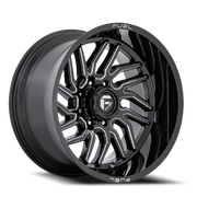 Fuel Hurricane 20x10 -18 5x139.7mm 78.1mm Gloss Black Milled