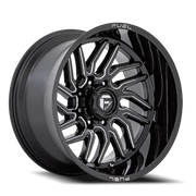 Fuel Hurricane 20x9 +20 8x165.1mm 125.1mm Gloss Black Milled