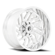Fuel Hurricane 24x12 -44 8x180mm 124.2mm Polished Milled