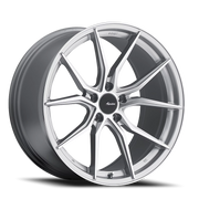 Advanti Racing USA Hybris 18x8 +35 5x114.3mm 73.1mm Silver Machined Face