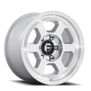 Fuel Hype 18x8.5 -10 6x139.7mm 106.1mm Machined Silver
