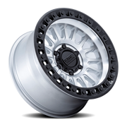 KMC IMS 17x8.5 -10 6x139.7mm 106.1mm Machined Silver Matte Black Lip
