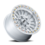KMC IMS 20x9 +0 8x165.1mm 125.1mm Gloss Silver Machined Face