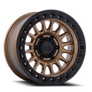 KMC IMS 17x8.5 -10 5x127mm 71.5mm Matte Bronze Gloss Black Lip