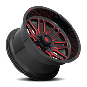 Fuel Ignite 22x10 -18 6x135mm 87.1mm Gloss Black Red Tinted Clear