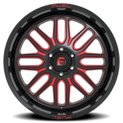 Fuel Ignite 20x9 +1 6x139.7mm 106.1mm Gloss Black Red Tinted Clear