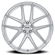 TSW Imola 19x10.5 +43 5x114.3mm 72.56mm Gloss Silver Machined Face