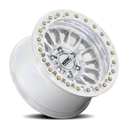 KMC Impact Beadlock 17x9 +1 6x135mm 87.1mm Machined Silver
