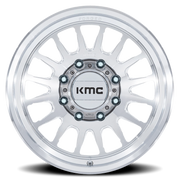 KMC Impact Forged Monoblock 18x9 +18 8x180mm 124.2mm Machined Raw Machined