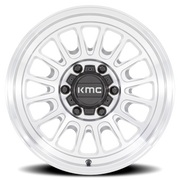 KMC Impact OL 17x8.5 +0 5x127mm 71.5mm Machined Silver