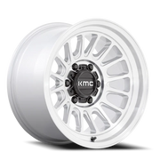 KMC Impact OL 17x8.5 +0 6x139.7mm 106.1mm Machined Silver