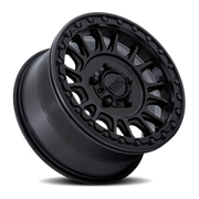KMC Impact UTV Beadlock 15x8 +0 4x136mm 96mm Satin Black