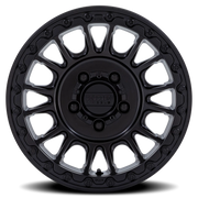 KMC Impact UTV Beadlock 15x7 +10 4x137mm 96mm Satin Black