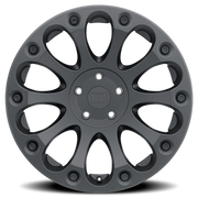 Level 8 Impact 15x8 -24 5x127mm 71.6mm Matte Black