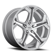 Foose Impala 20x10.5 +40 5x120mm 72.56mm Gloss Silver Machined