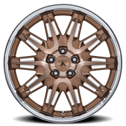 Asanti Black Label Imperator 20x9 +35 5x114.3mm 72.56mm Bronze Machined SS Lip
