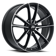 Pacer Infinity 16x7.5 +42 5x100mm 73.1mm Matte Black Machined Face