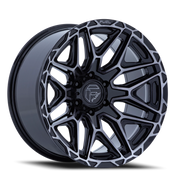 Fuel Injector 20x9 +1 8x170mm 125.1mm Gloss Black Machined Face-Dark Tint