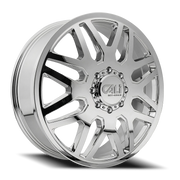 Cali Offroad Invader Dually 24x8.25 +115 8x200mm 142mm Chrome