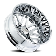 Cali Offroad Invader Dually 24x8.25 -232 8x165.1mm 121.3mm Chrome