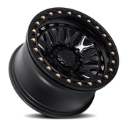 Lock Offroad Invader Forged Beadlock 17x9 +12 5x127mm 71.5mm Matte Black