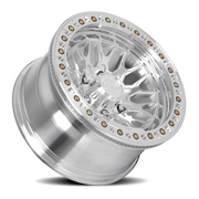 Lock Offroad Invader Forged Beadlock 17x9 +12 6x135mm 87.1mm Machined Raw Machined