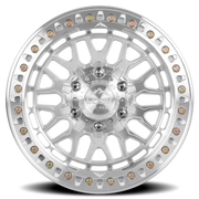 Lock Offroad Invader Forged Beadlock 17x9 +38 8x165.1mm 125.2mm Machined Raw Machined