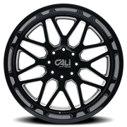 Cali Offroad Invader 22x12 -51 8x170mm 125.2mm Gloss Black Milled