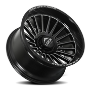 Lock Offroad Invasion 22x10 -18 5x127mm 87.1mm Gloss Black Milling