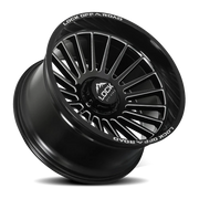 Lock Offroad Invasion 22x10 -18 8x165.1mm 125.2mm Gloss Black Milling