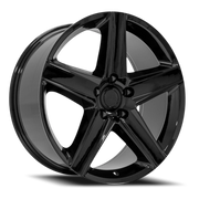 OE Wheels JP06 20x9 +35 5x127mm 71.5mm Black