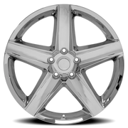 OE Wheels JP06 20x9 +35 5x127mm 71.5mm Chrome