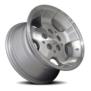 OE Wheels JP08 15x8 +26 5x114.3mm 71.5mm Machined Silver