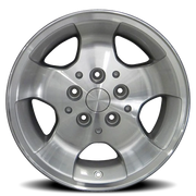 OE Wheels JP08 15x8 +26 5x114.3mm 71.5mm Machined Silver