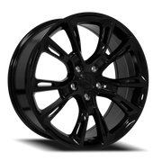 OE Wheels JP16 20x8.5 +38 5x139.7mm Satin Black