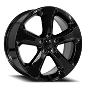 OE Wheels JP28 20x8.5 +50 5x127mm 71.5mm Gloss Black