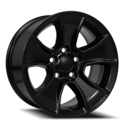 OE Wheels JP33 17x8.5 +12 5x127mm 71.5mm Satin Black